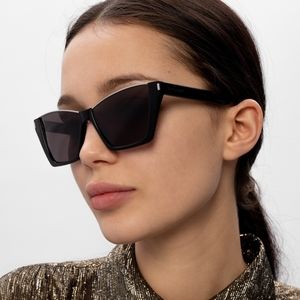 SAINT LAURENT Cat Eye D-Frame Fashion Women's Sunglasses